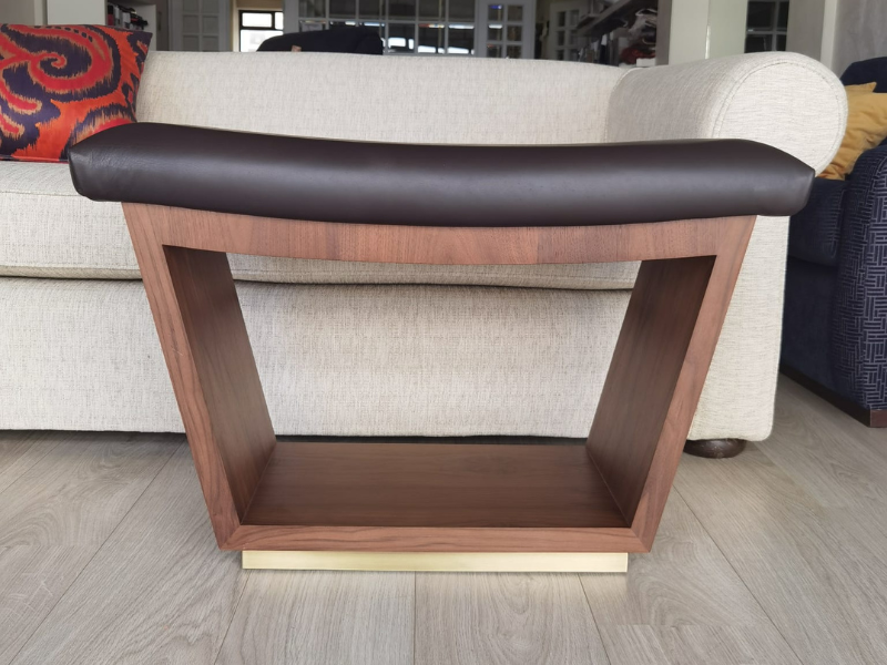 Leather Bench
